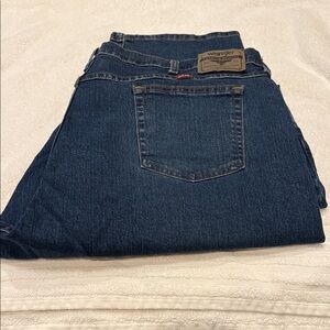 Wrangler Men's Dark Blue Relaxed Jeans